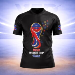 WORLD CUP HAITI T-SHIRT BLACK